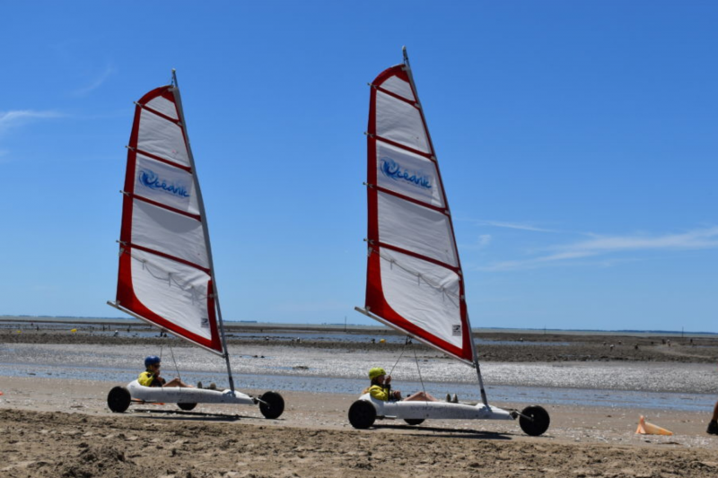 Char à voile avec le Club de voile de La Bernerie