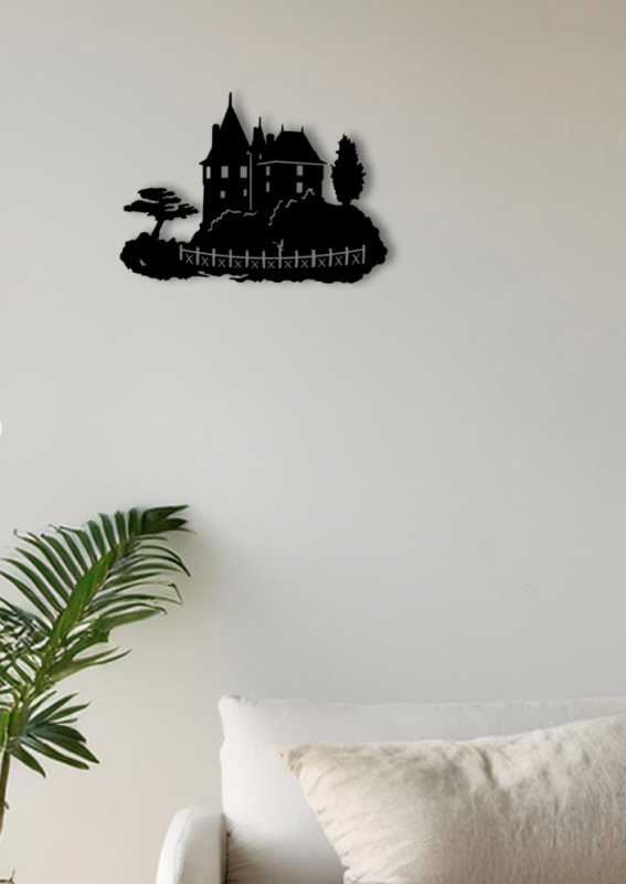 Décoration en métal, château de Pornic