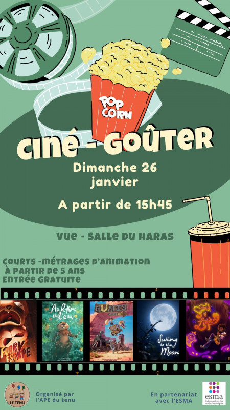 Ciné goûter à Vue