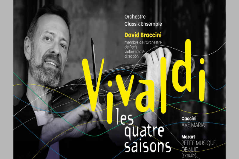 Concert: A. Vivaldi – The Four Seasons, Saint-Gilles Church, classical music, violin, Destination Pornic