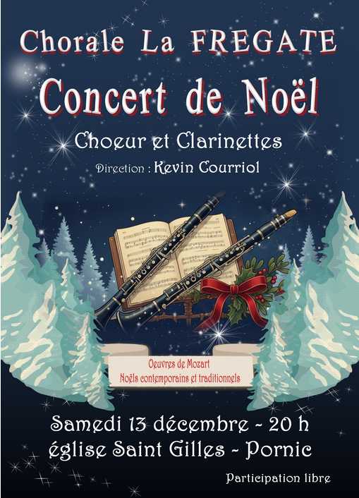 Concert de Noël de la Frégate pornic