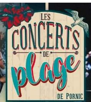 Beach concert at La Noëveillard pop music Destination Pornic