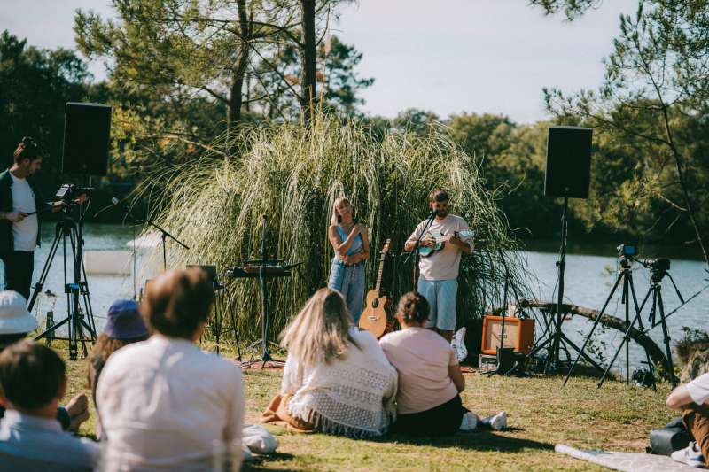 Concert de plage à La Noëveillard : Lunis et Boulevard des airs