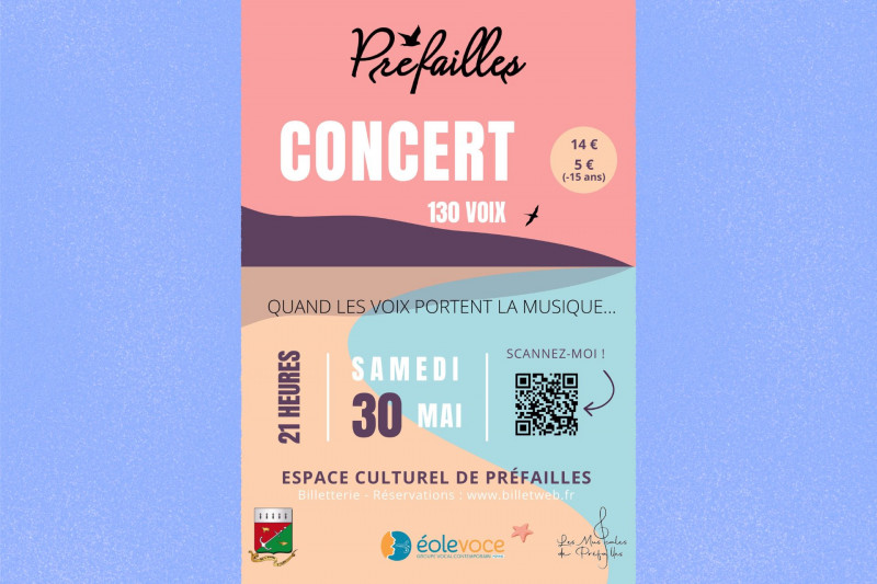 Concert des Musicales du Printemps à Préfailles