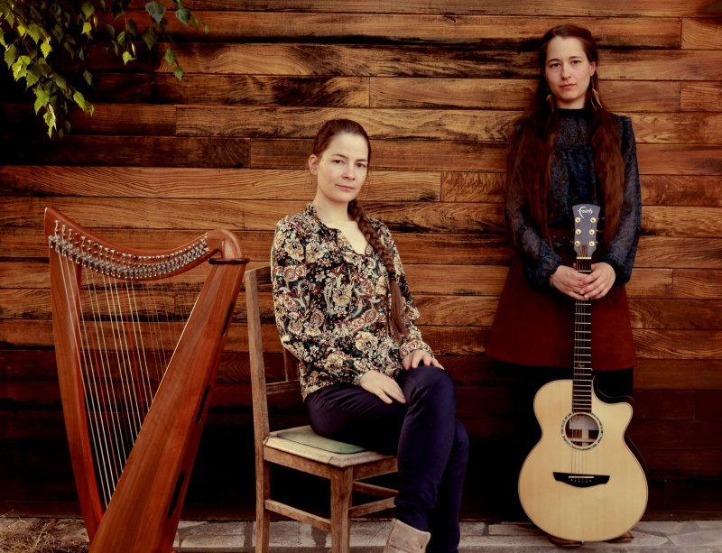 Concert du duo Araëlle, musique celtique