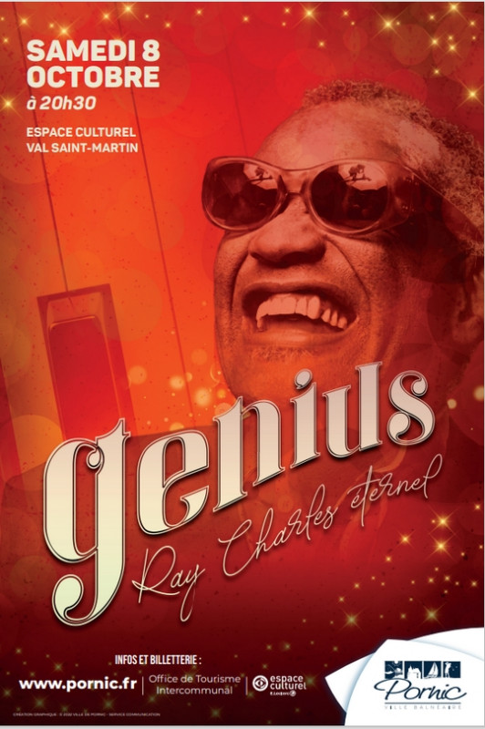 CONCERT DU NOUVEL AN : GENIUS, THE MUSIC OF RAY  PORNIC