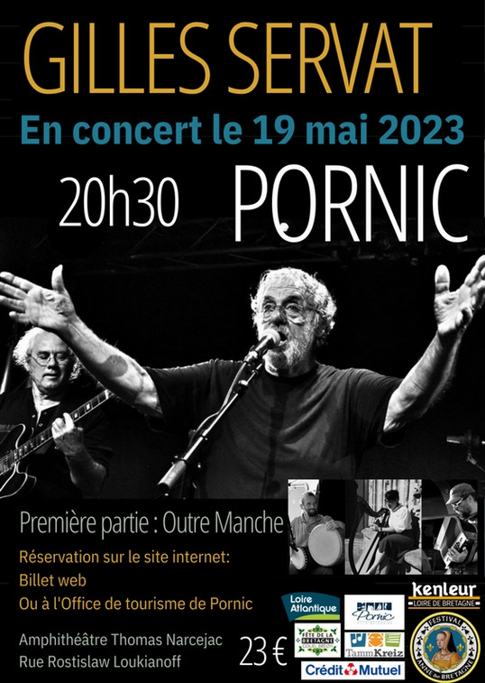 CONCERT GILLES SERVAT PORNIC