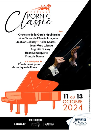 Concert Pornic Classic de clôture: Augustin Dumay - Henri Demarquette - François Dumont Pornic