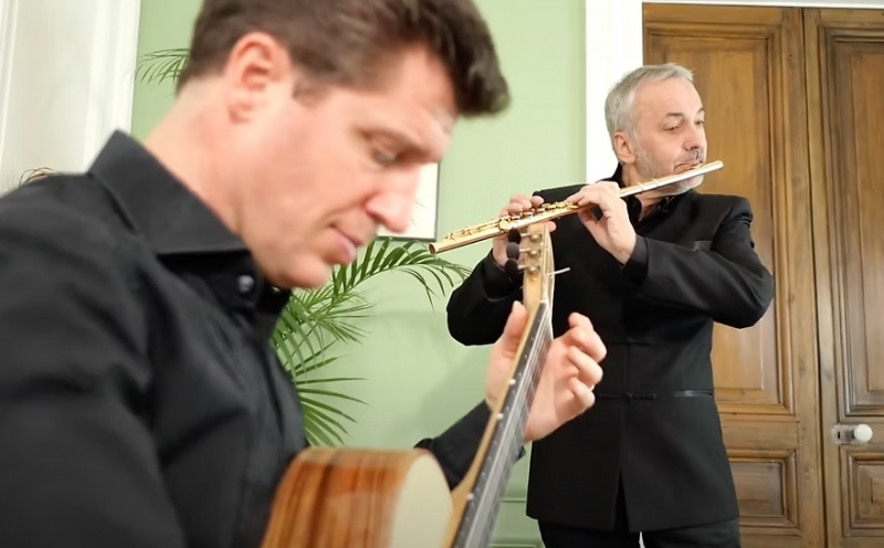 Concertino : Philippe Bernold et Emmanuel Rossfelder pornic flûte et guitare 
