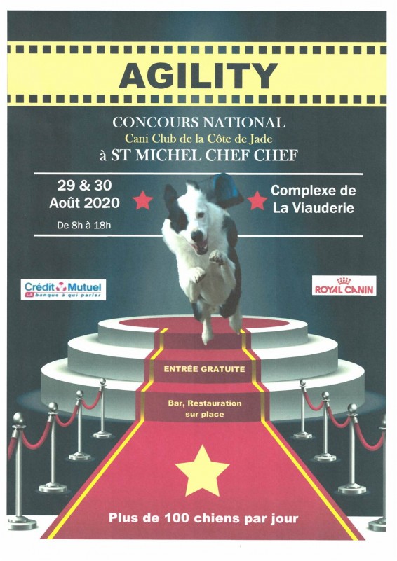 concours national cani club,concours,cani club,royal canin,st michel, la viauderie, animations