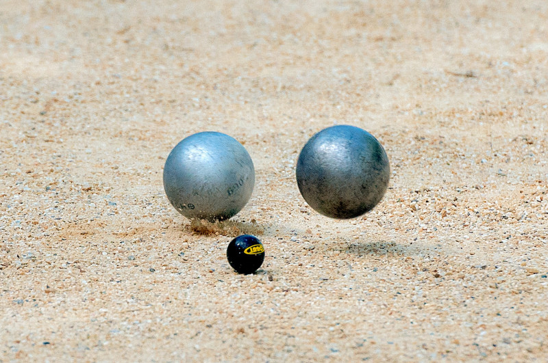 Concours de pétanque