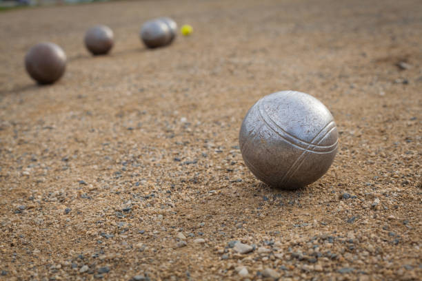 Concours de pétanque à Chauvé