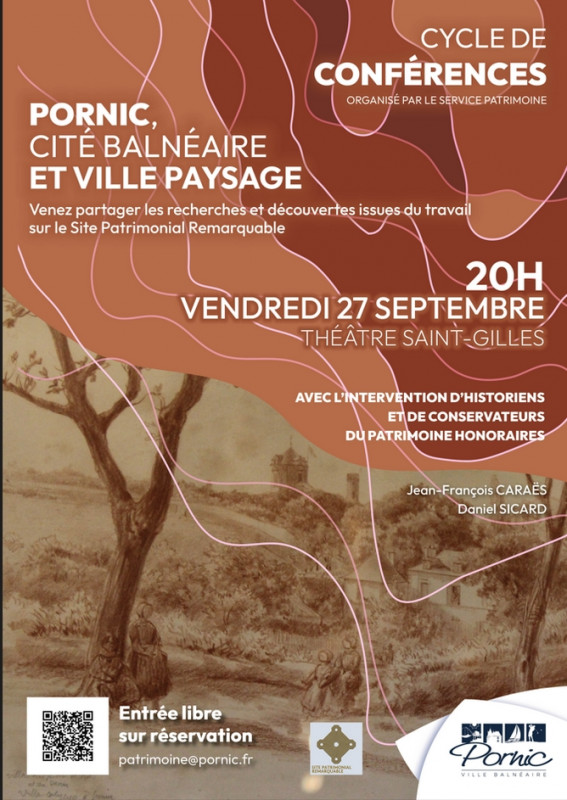 Conférence: Conférence: Pornic, cité balnéaire et ville paysage Pornic
