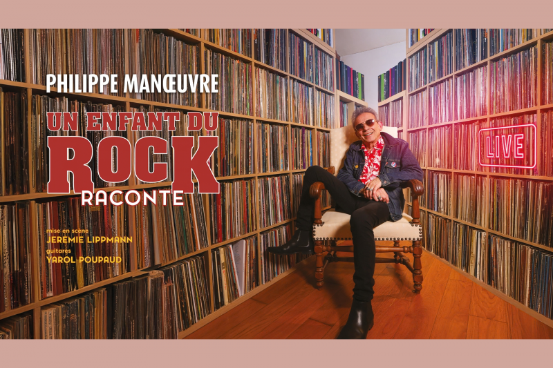 Conférence et musique avec Philippe Manoeuvre rock histoire Destination Pornic