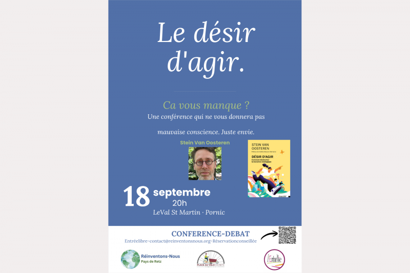 Conference on the drive to take action: cycling for ecological transition – Destination Pornic