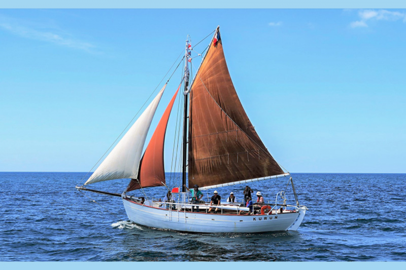 Vortrag: Ein Segelboot namens KURUN – Royal Old Michel Germain Yacht Club, Ziel: Pornic