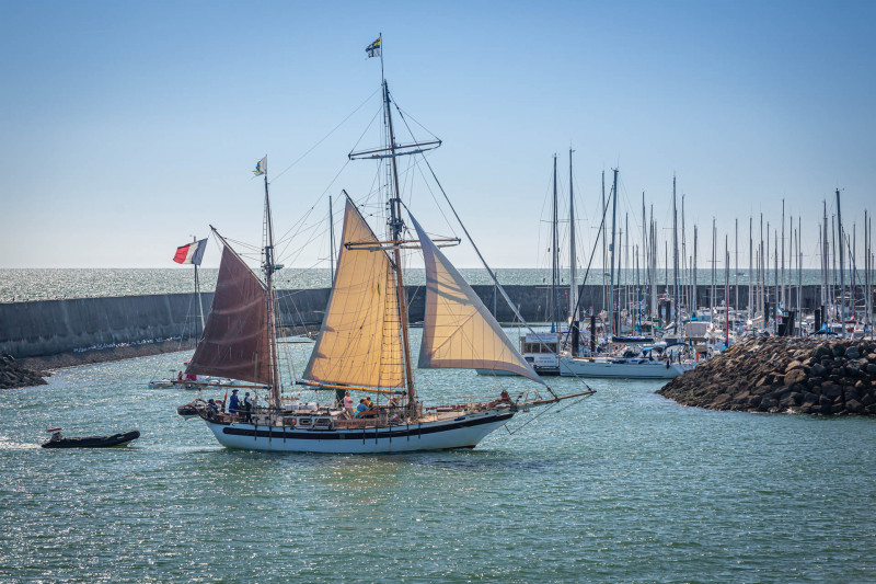 voiles en fête, voiles en fête pornic, promenade en mer pornic, voilier pornic