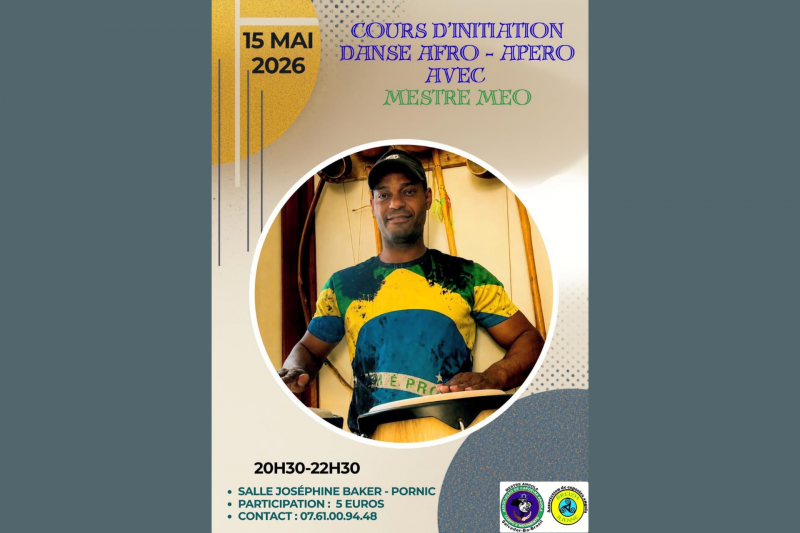 Introductory Afro-Brazilian Capoeira Dance Class in Pornic