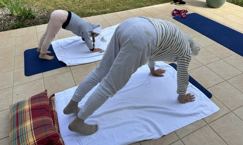 Cours de yoga parents-enfants