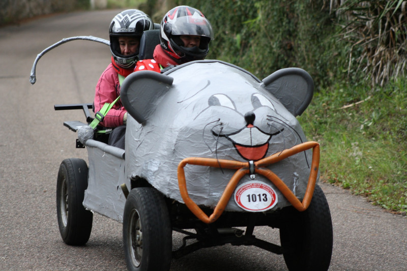 course caisses à savon préfailles destination pornic voitures sans moteur petits et grands centre-bourg descente