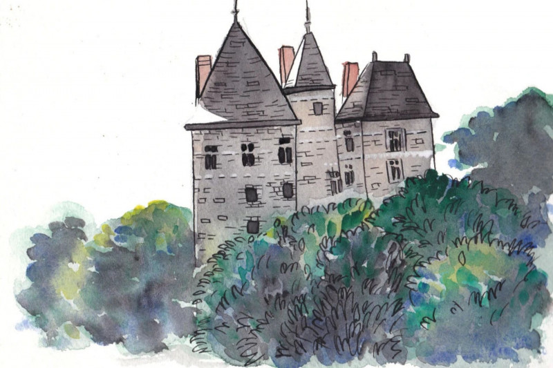 exposition peintures dessins Pauline Jamet prefailles destination pornic salle du conseil municipal