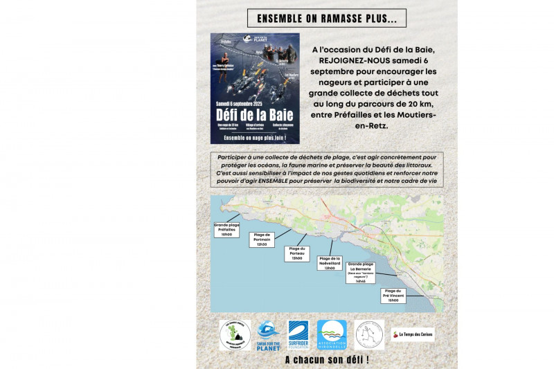 Le Défi de la Baie 2025 via Préfailles