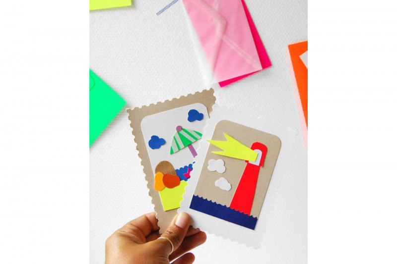 Atelier carte postale