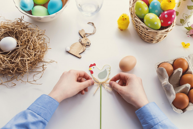 Ateliers créatifs pour enfants à Pâques