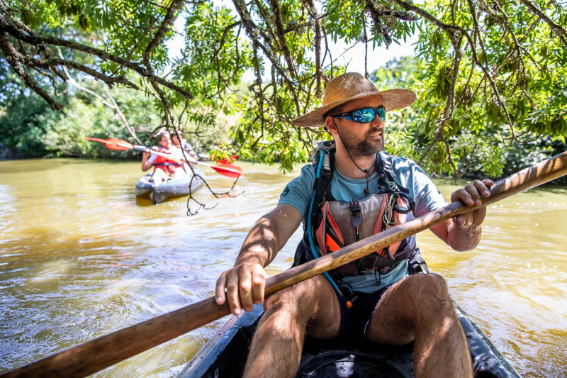 pornic sortie kayak fluvial pagaie randonnée canal balade nature séjour avec hôtel