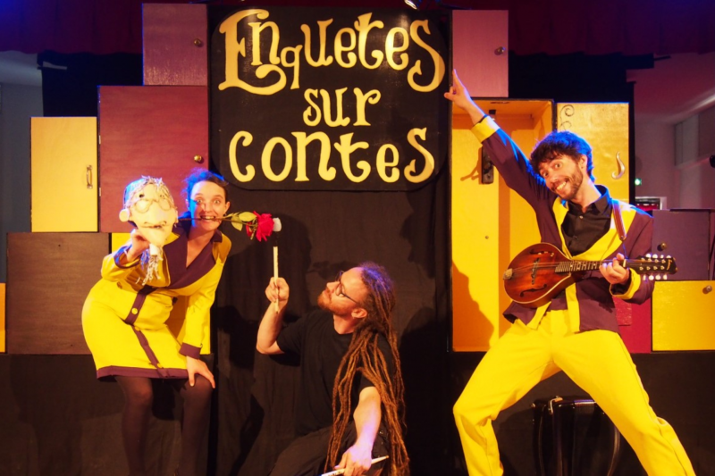 Spectacle enfants enquête sur contes Destination Pornic Saint Michel Chef Chef