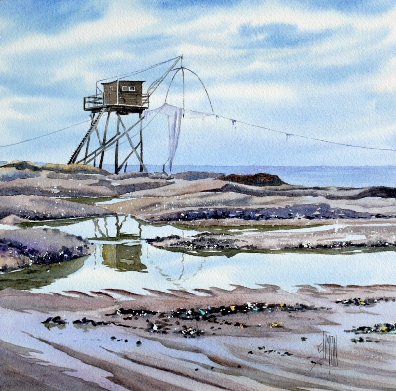 expo, expositon, animations, salle canopus, joel simon, aquarelle