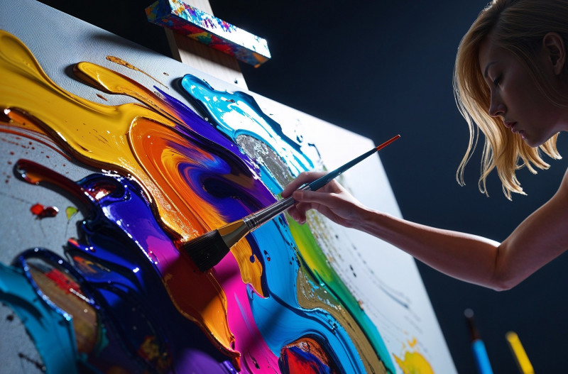 atelier créatif bricolage enfant peinture toile originale pornic bourgneuf villeneuve en retz