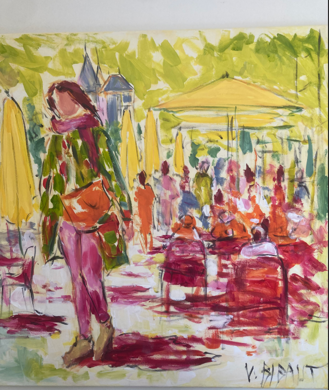 Exposition de l'artiste: de Viviane Bibaut pornic