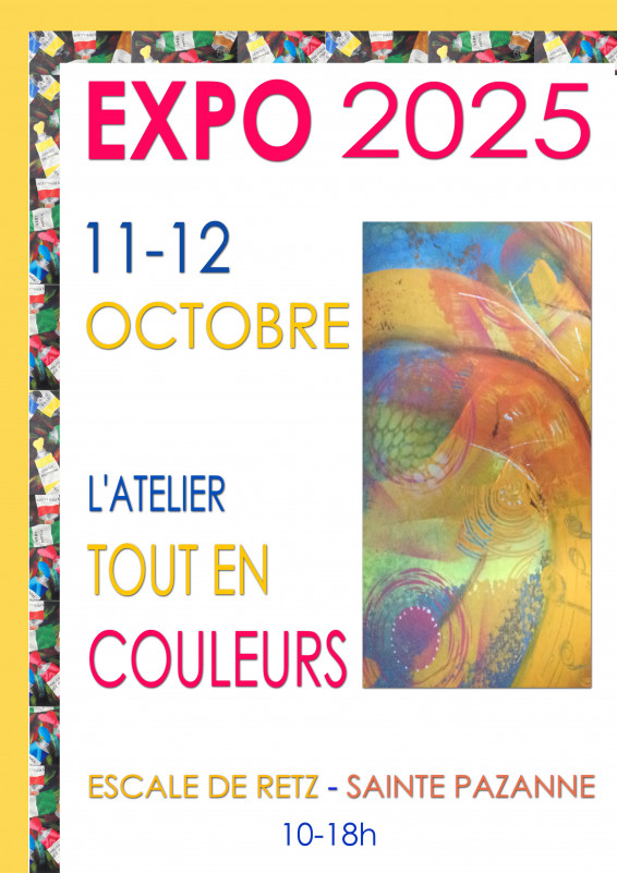 Exposition de l'Atelier Tout en Couleurs