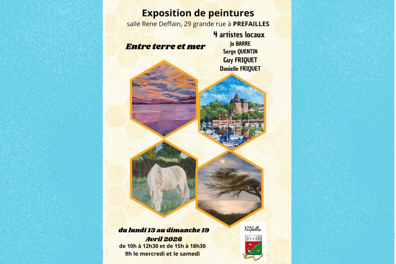 Exposition de peintures à Préfailles
