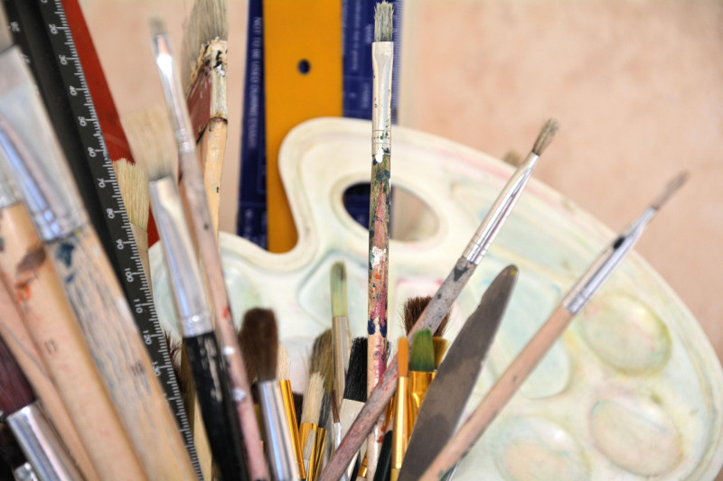 Exposition de peintures d'Odette Baconnais