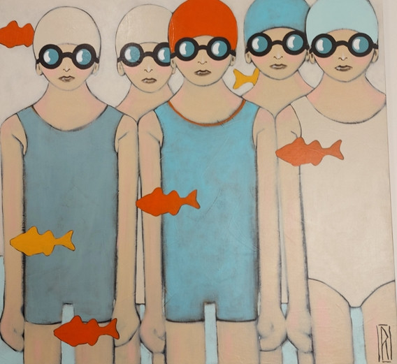 Exposition de peintures de Raoul P Brosseau Pornic