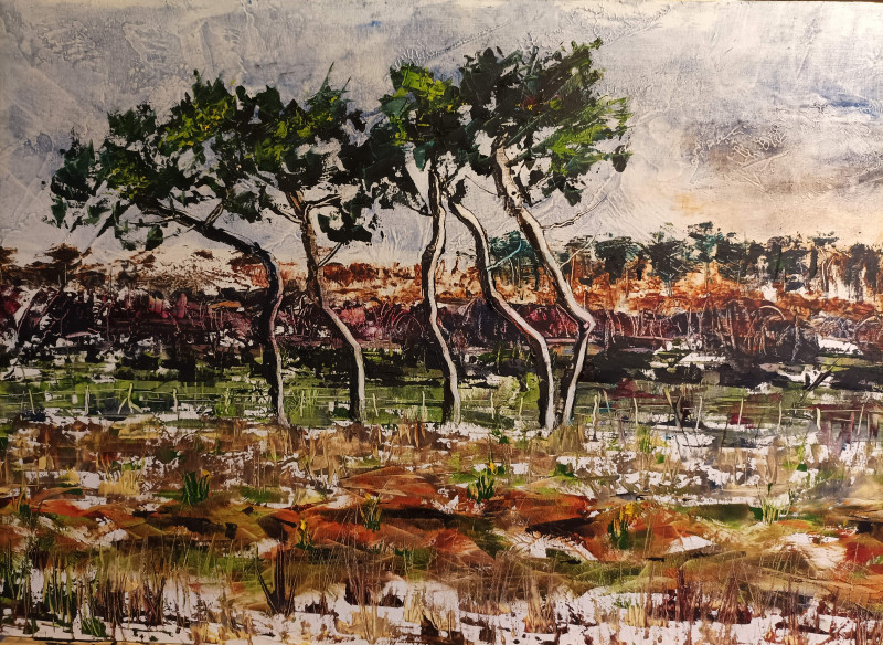 Exposition de peintures par Linic