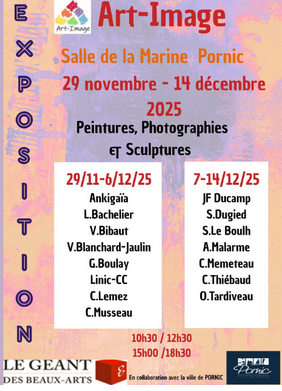 Exposition de peintures, sculptures, photographies: art-image pornic