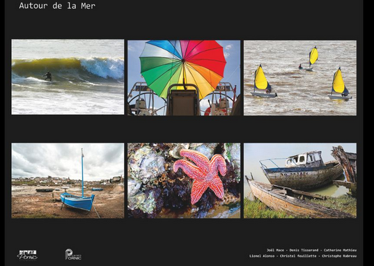 Exposition de photographies en extérieur: passion sport pornic