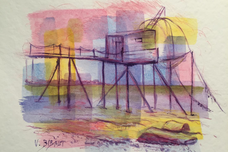 Exposition de Viviane Bibaut : peintures