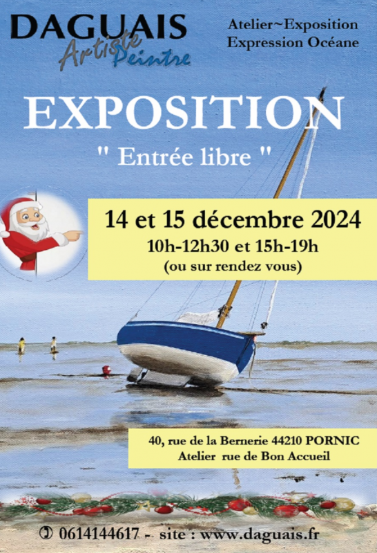Exposition: entrée libre Pornic