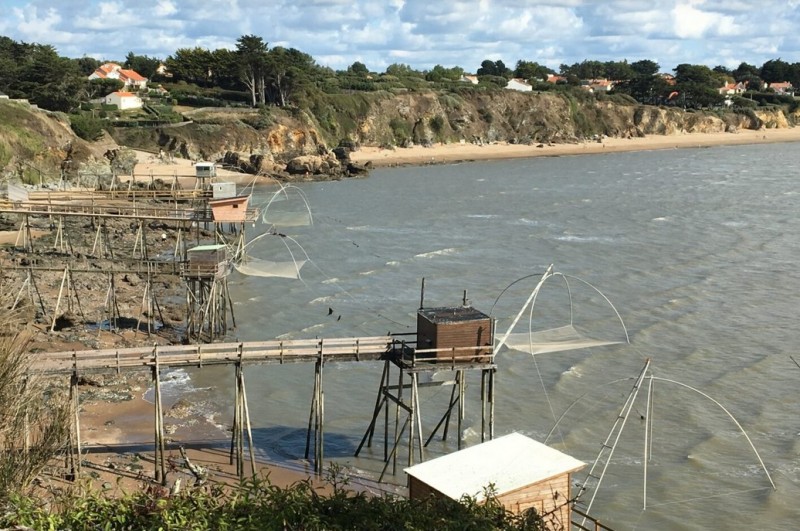 EXPOSITION EXTERIEURE: LA PÊCHERIE AU CARRELET PORNIC