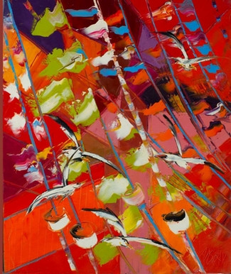  Exposition: les couleurs du vent Pornic Christina Sanséau