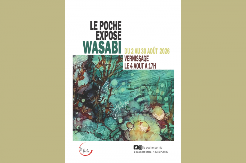 Exposition : Wasabi, de l'art qui piment la vie illustration art Destination Pornic