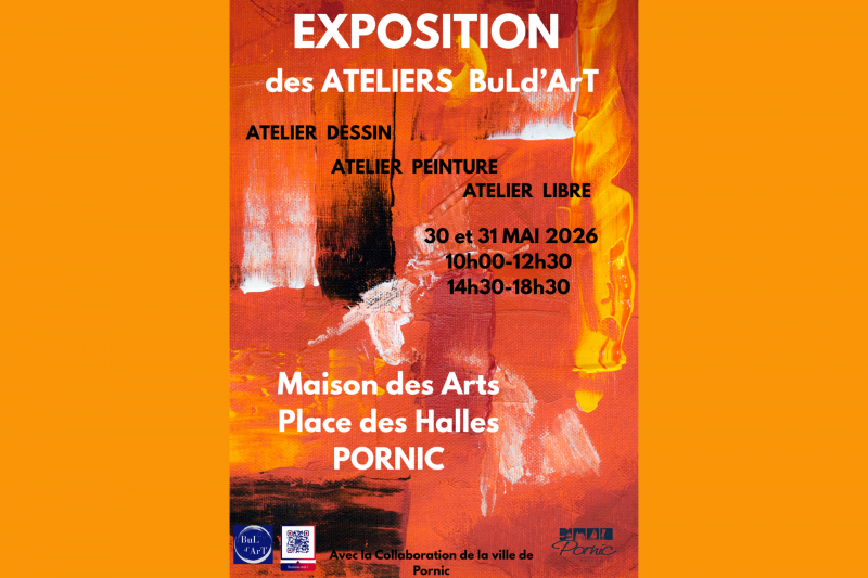  Ausstellung der BuLd'ArT-Ateliers: Malerei und Zeichnung – Ziel: Pornic