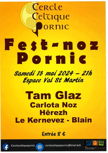 Fest Noz à Pornic Tam Glaz Herezh