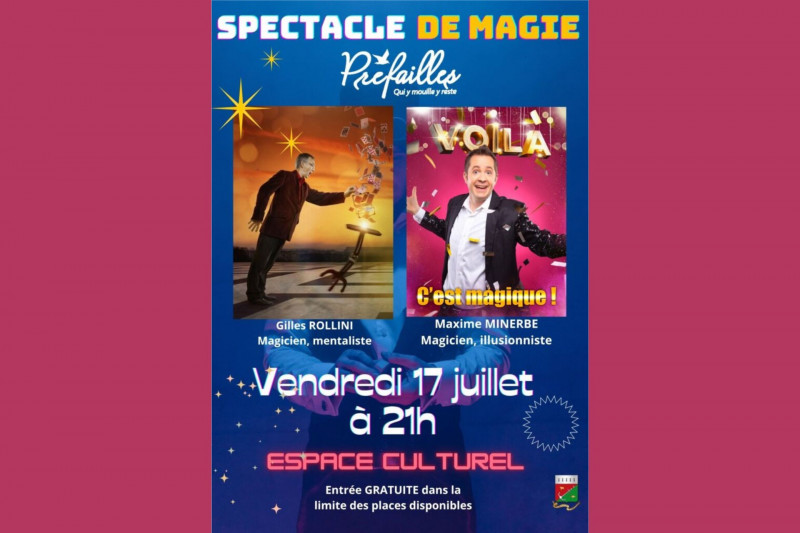 Festival de magie à Préfailles : spectacle pour adultes
