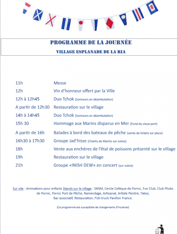 Fête de la mer pornic