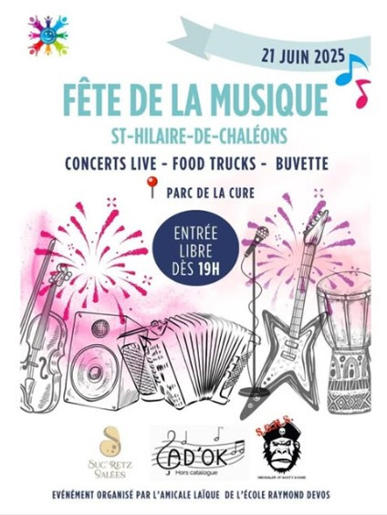 Fête de la musique saint hilaire de chaléons